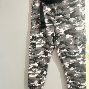 Kids Camouflage Cargo Pants